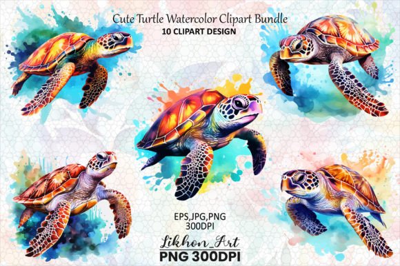 Cute Turtle Watercolor Clipart for Embroidery: A Designer’s Real-World Review