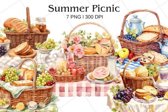 Summer Picnic Watercolor Clipart: A Brand Designer’s Review for Real Business Use