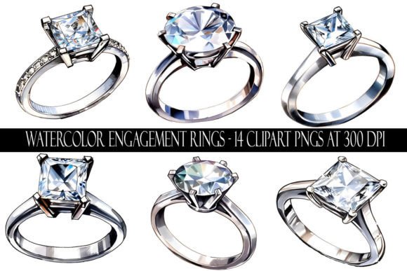 Watercolor Engagement Ring Illustrations: A Blog Designer’s Review for Real Content Publishing